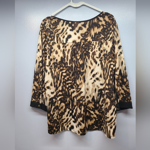 Kim Rogers Women's Top, 1X - Picture 2 of 3